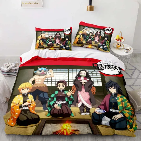 Discover demon Cosplay Bedding Set Quilt Covers Without Filler