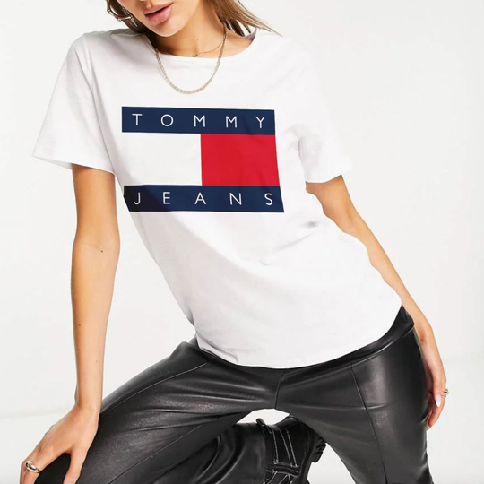 Discover koszulka tommy jeans damska