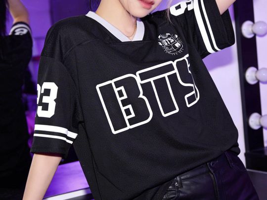 Discover bts comeback bangtan bejsbol jersey, niestandardowe b.t. s inspirowane jersey dla fan, kop jersey, world tour 2026 jersey