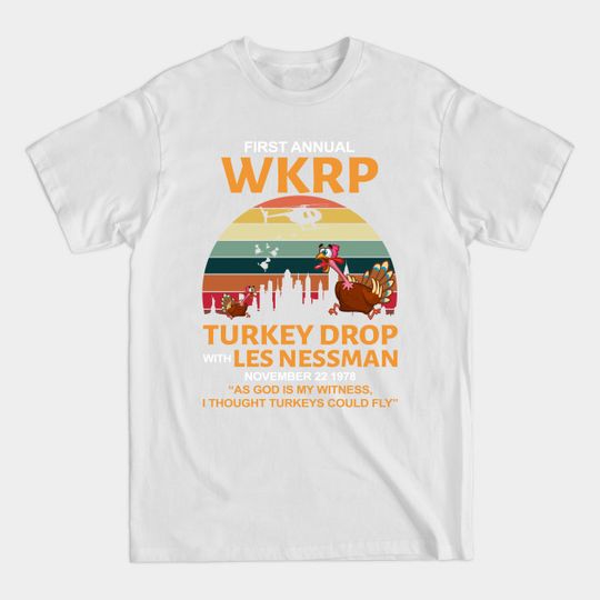 Discover wkrp turkey drop vintage - Wkrp Turkey Drop - T-Shirt