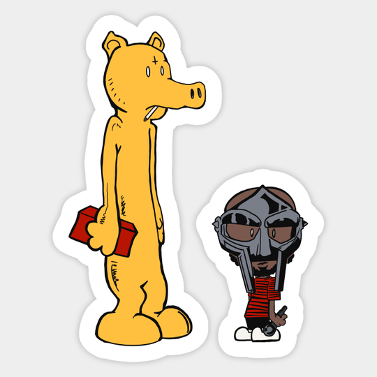 Discover Dooom and Lord Quas - Mf Dooom - Sticker