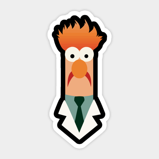 Discover Beaker - Beaker - Sticker
