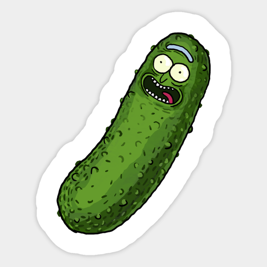 Discover Pickle Rick - Pickle Rick - Sticker
