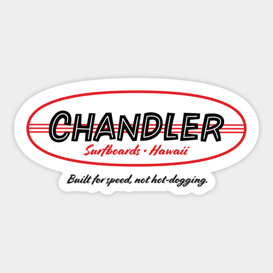 Discover Original Chandler Surfboards - North Shore - Sticker