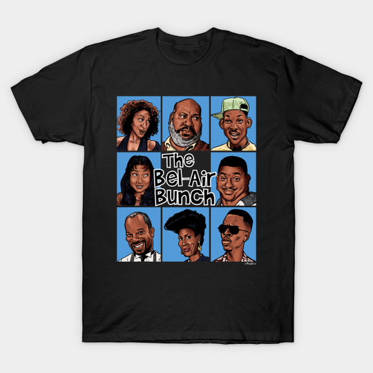 Discover The Bel-Air Bunch - Fresh Prince - T-Shirt