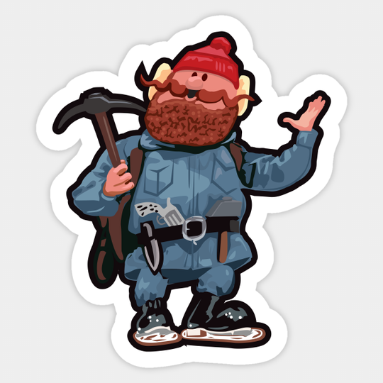 Discover Yukon - Rudolph The Red Nosed Reindeer - Sticker