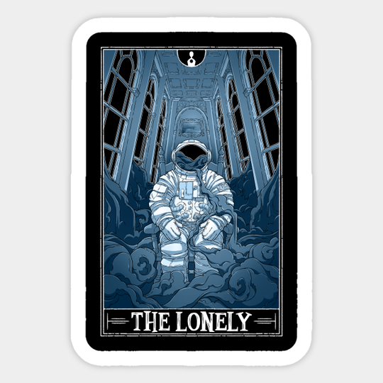 Discover The Lonely Tarotesque (Dark) - The Magnus Archives - Sticker