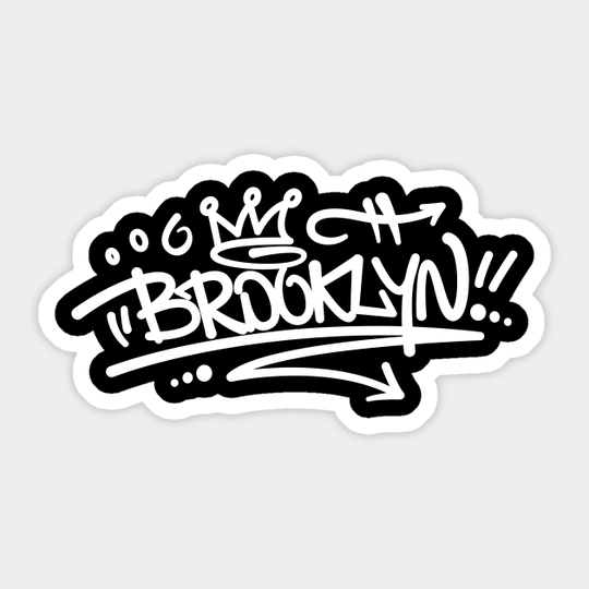 Discover Brooklyn Graffiti - Graffiti - Sticker