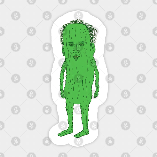 Discover Picolas Cage - Picolas Cage - Sticker