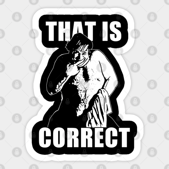 Discover that is Correct - Chris Farley - Sticker