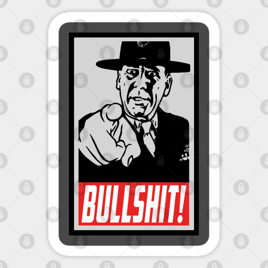 Discover Hartman - Full Metal Jacket - Sticker