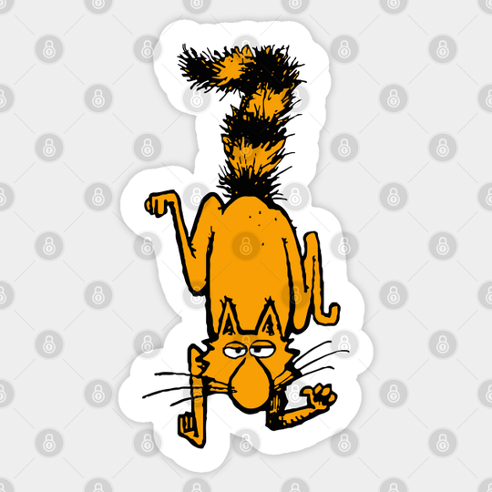 Discover Fat Freddy's Cat - Fat Freddys Cat - Sticker