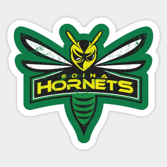 Discover Edina Hornets - Edina Minnesota - Sticker