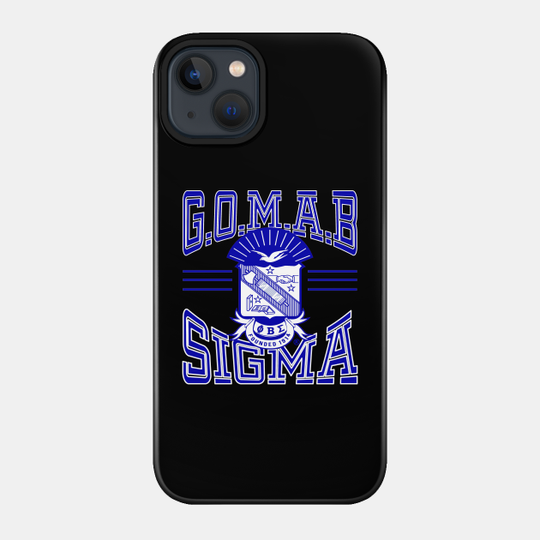 Discover Phi Sigma 1914 Blue Apparel Phone Case