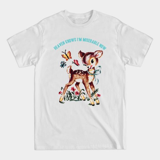 Discover Heaven Knows I'm Miserable Now (The Smiths) - The Smiths - T-Shirt
