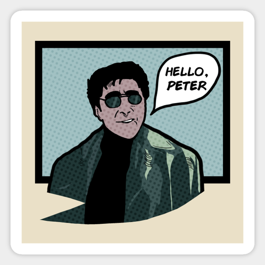 Discover hello peter - Doc Ock - Sticker