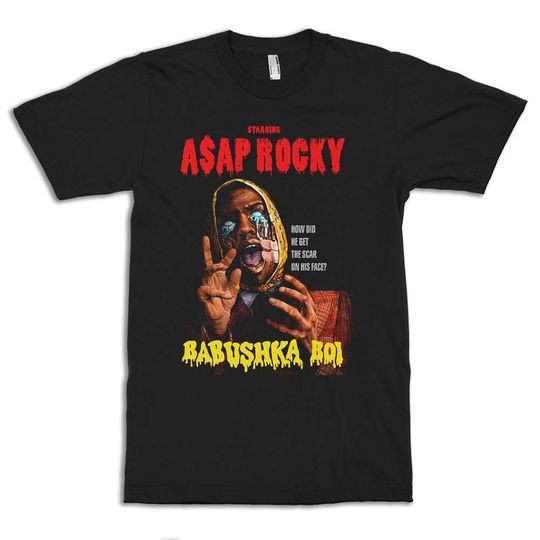 Discover ASAP Rocky Babushka Boi Art T-Shirt