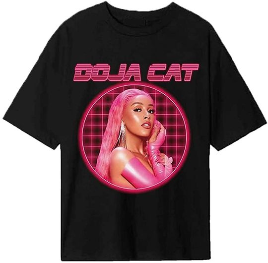 Discover Cat Laser Doja Grid Portrait Lover T-Shirt