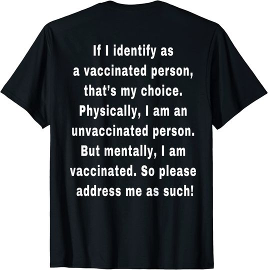 Discover Anti Vaccinated Men's T Shirt Unmasked Unmuzzled Unvaccinated Unafraid