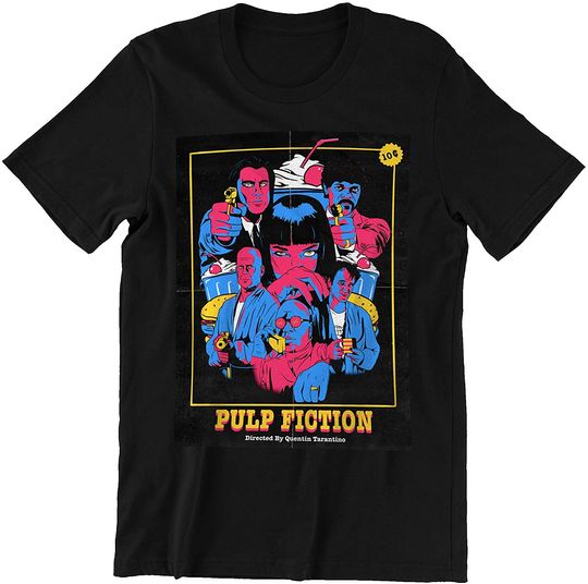 Discover Pulp Fiction Affiche Unisex Tshirt