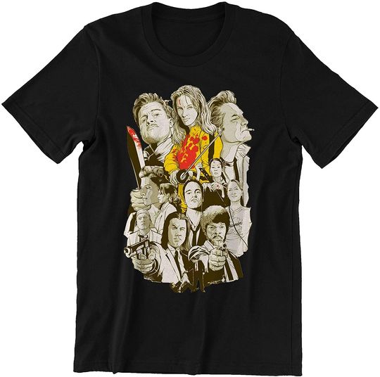 Discover Pulp Fiction Characters Unisex Tshirt