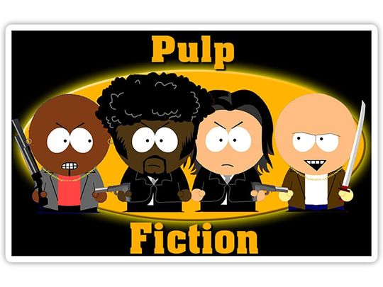 Discover Pulp Fiction Sticker 2"