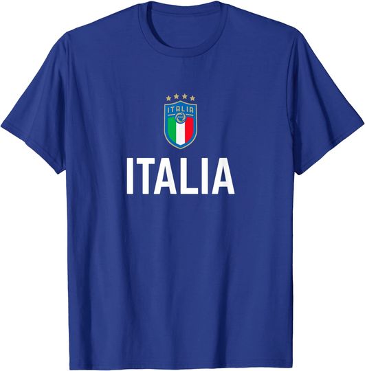 Discover Euro 2024 Men's T Shirt Italia Football Team