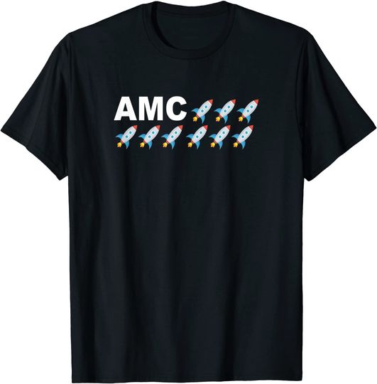 Discover AMC Rockets to the Moon T-Shirt