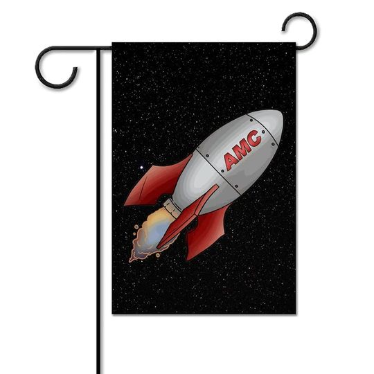 Discover AMC Anonymous Coin To The Moon Garden Flag Vertical Flags Banner For Spring Summer Yard Garden Outdoor Home Decor