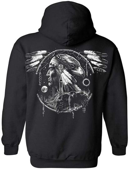 Discover Unisex Zip Up Hoodie Dreamcatcher Native American Hoodie