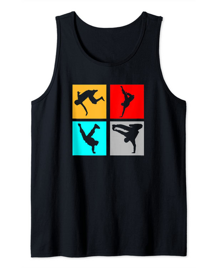 Discover Break Dancing Stunt Tank Top