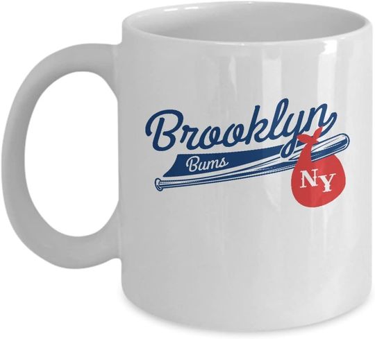 Discover Brooklyn Bums New York Baseball Ceramic Novelty Coffee Tea Mug