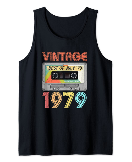 Discover July 1979 42th Birthday Tank Top