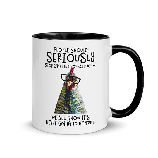 Discover Seriously Chicken Mug - Gift for Chicken Lovers