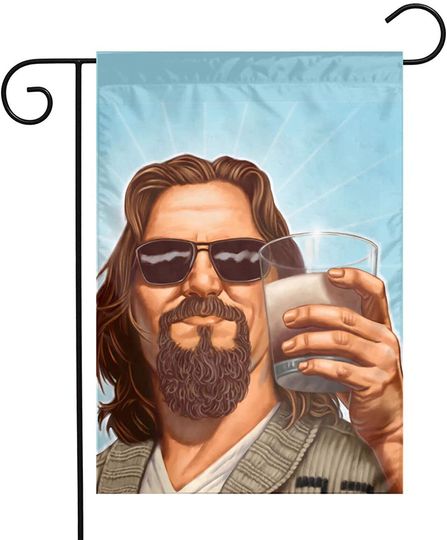 Discover The Big Lebowski Garden Flags for Patio Lawn Outdoor Home Decoration