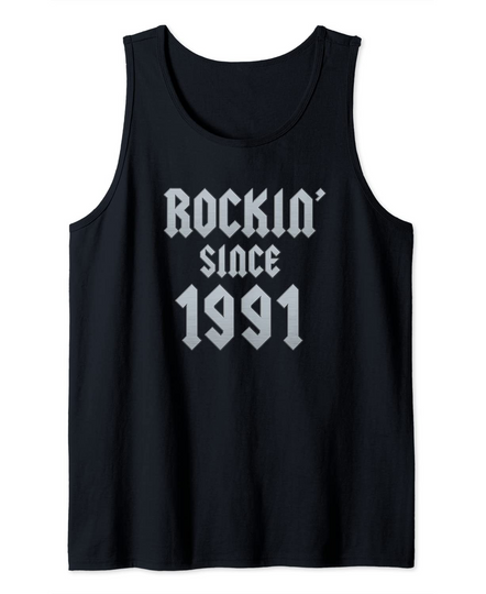 Discover 30 Year Old Classic Rock 1991 30th Birthday Tank Top