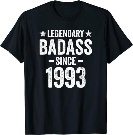 Discover Badass 28 Year Old Men Women Born In 1993 Birthday T Shirt