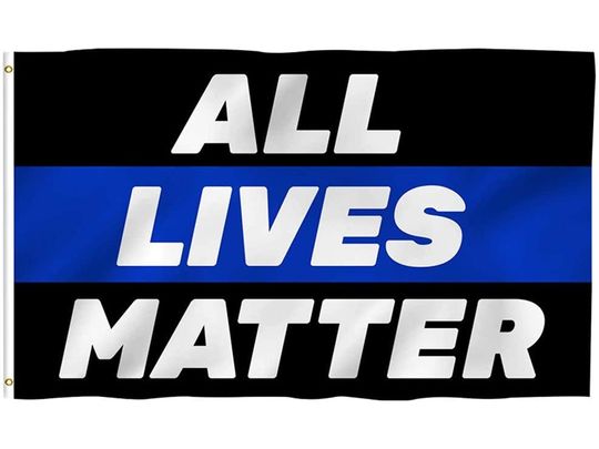Discover Idealcoldbrew All Lives Matter Yard Flag
