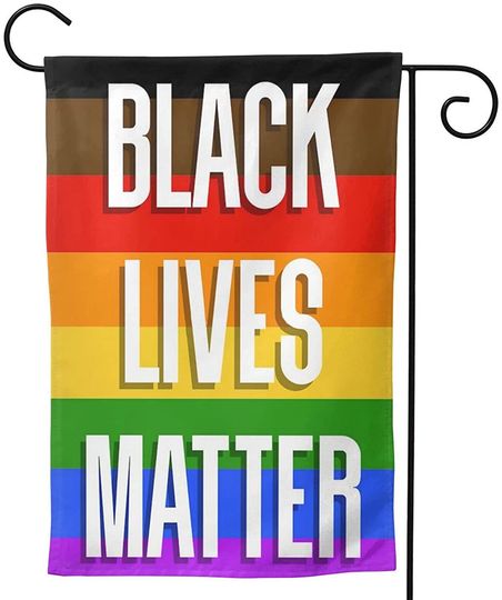 Discover Afusvoe BLM Garden Black Lives Matter Garden Flag