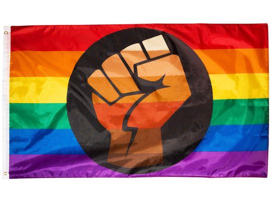 Discover Sapphere QPOC  LGBTQ Pride Flag