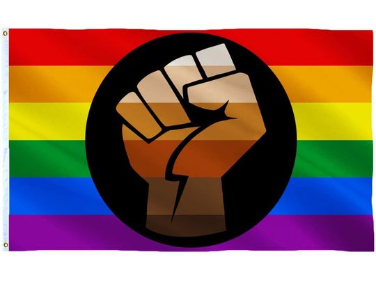 Discover SOULBUTY Black Power Fist Flag