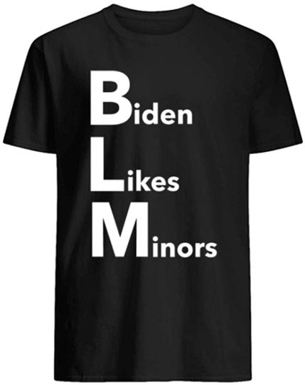 Discover BLM Biden Likes Minors Hoodie