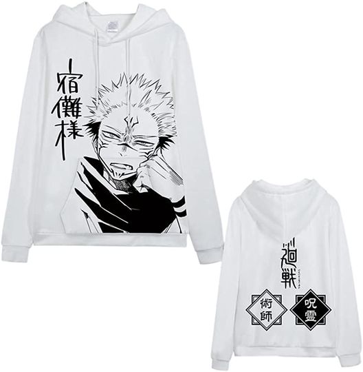 Discover Japanese Anime Jujutsu Kaisen Hoodie Anime Hoodie