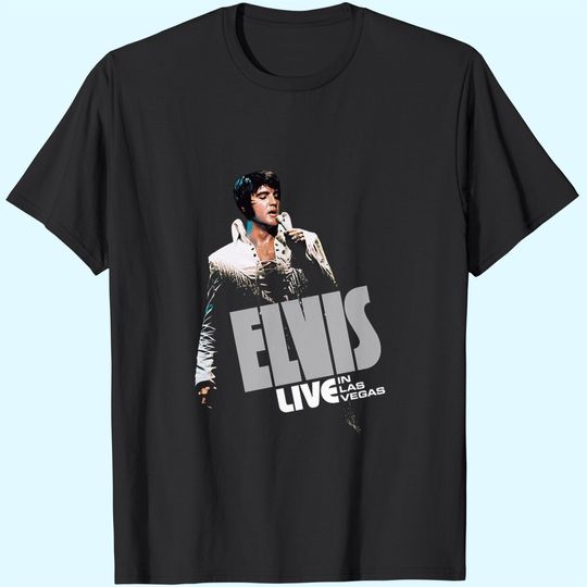 Discover Elvis Live In Las Vegas T-Shirts