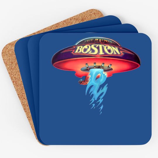 Discover Boston Rock Band Mans Soft T Coaster