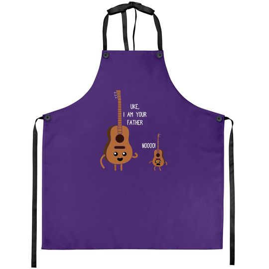 Discover Uke I Am Your Father Funny Ukulele Banjo Guitar Player Gift Apron