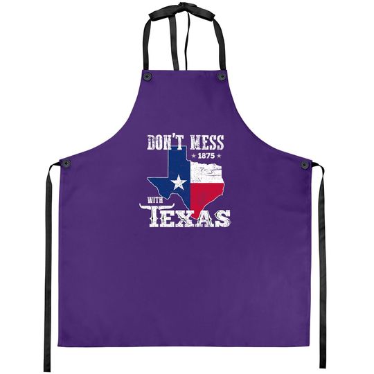Discover Don't Mess With Vintage Texas Apron