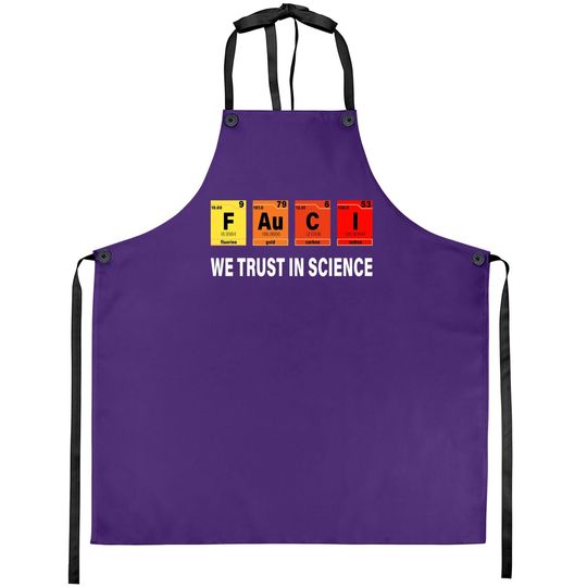 Discover We Trust In Science Apron