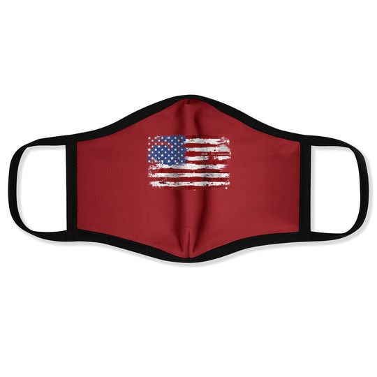 Discover American Flag Usa United States Of America Us 4th Of July Face Mask