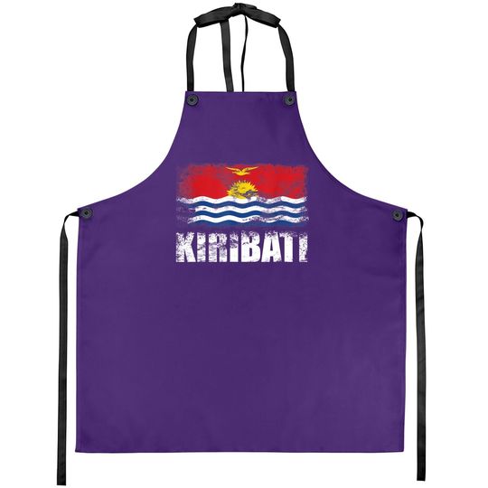 Discover Kiribati Flag Apron